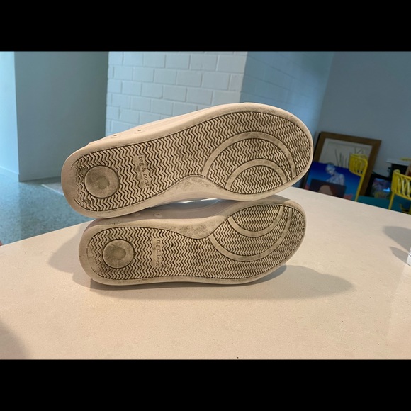 Rag and Bone white leather high tops size 7 genuine leather. some wear - Picture 9 of 9